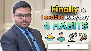 Наконец-то я решил придерживаться 4 привычек каждый день 😳 | Адитья Шривастава | AIR 1 | ТРЕТЬЯ П...