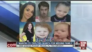 Marion deputies search for missing family, four children considered endangered