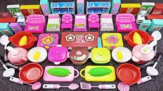 7 Minutes Satisfying With Unboxing Miniature Kitchen Set Toys | Spring Bed Toys 24