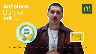 Auf einen Burger mit &hellip; Musiker RIN