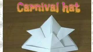 How to make a paper carnival hat| Best out of waste