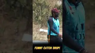 Epic Cricket Catch Fails! 🤣 🤣 #CricketMoments #shorts