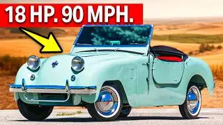 Even at 18 HP & Rope Starter, The 1949 Crosley Hotshot SHOCKED EVERYONE with 90 MPH at Bonneville