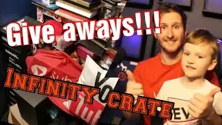 ULTIMATE INFINITY CRATE MYSTERY UNBOXING!!! GIVE AWAYS!