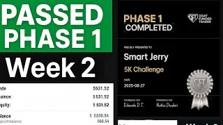 Passed Phase 1 Challenge! | Week 2 Trading My GoatFunded Account (Episode 4)