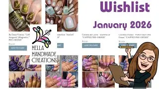 January 2026 Wishlist | 16 Picks from Hella Handmade Creations