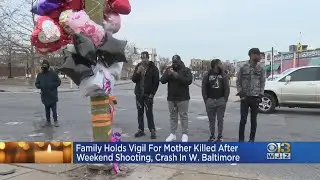 Family mourns mother killed in West Baltimore crossfire