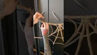 Dewy Spiderweb Frame  #magic #cinematic #fantasy #music #ropeart #shibariart #art #decore