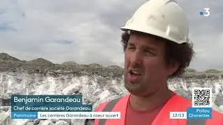 Reportage FRANCE3 sur la carrière de Champblanc