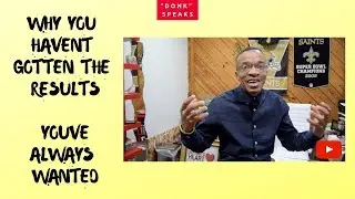 The SECRET to Getting Ahead | Minister Trell Webb (Donk)