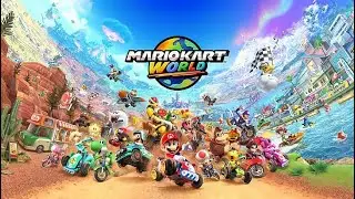 Mario Kart World : Tittle Theme Music 🎶🎧 ( No original effects ) 