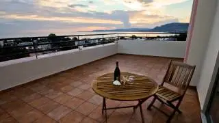 twin bed apartment stella hotel pefkos rhodes greece