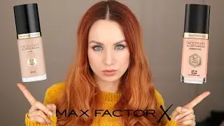 Max Factor Facefinity All Day Flawless ORIGINAL vs.VEGAN
