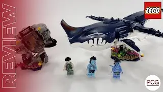 Lego Avatar 2 Payakan the Tulkun & Crabsuit Set Review, Lego Set 75579