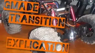 merci❗ Gégé rc 👍👍 . utilisation amortisseur Gmade transition 1:10 rc crawler .