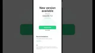 OPPO A5s NEW UPDATE AVAILABLE #android13 #coloros13 #viralvideo #shorts #short
