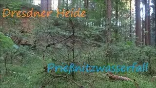 TOUR: Dresdner Heide | Der Prie&szlig;nitzwasserfall | Outdoor Wandern Deutschland