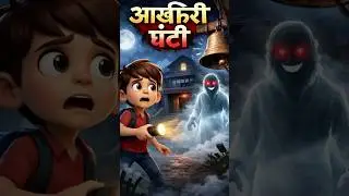 आख़िरी घंटी #horror #horrorcarton #shorts #2danimation