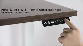 Heavy Duty 4 preset height memory control panel