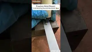 Flawless Metal Repairs with COLD Welding? 🔥🔧 (No Heat, No Weak Spots#coldwelding#diy#repairing