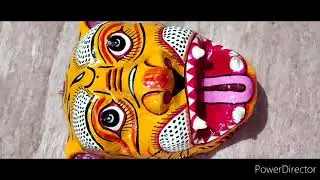 Tiger 🐯 paper Mask ..by parampara Art & Crafts