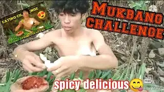 #Mukbang Katmon/ Elephant apple with spicy chilli (EATING DELICIOUS)mouth watering Boy Wakwak vlog's