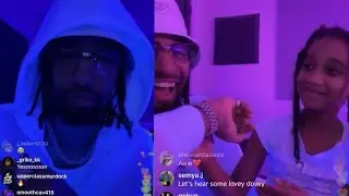 Pnb Rock Unreleased Music + Chilling With Milan | IG LIVE! (3/25/20)