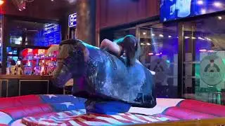 #viralvideo #like #funny #benidorm #Girls #Bull #riding #Amazing #mechanical Bull#part 159