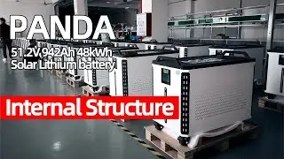 Newest 48kWh!! Docan Energy PANDA 51.2V 942Ah Battery Pack