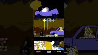 FNF: Driving After A Beer // Asgore Vs Dess // Deltarune #shortvideo #shorts #short