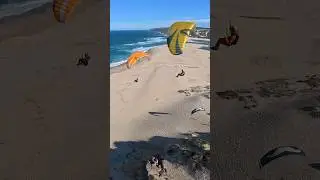 soaring in portugal 🇵🇹 #ocean #november #flying #paragliding #travel #sun #beach #paraglide #fly