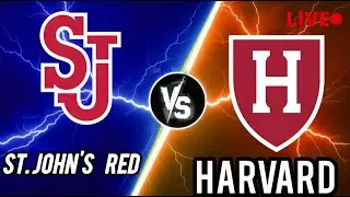 Harvard Crimson Vs St. John's Red Storm Live | NCAA Men's Basketball | PLAY BY PLAY | SCOREBOARD