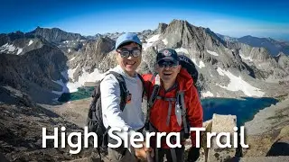 High Sierra Trail - Hamilton, Precipice, and Tamarack Lakes Loop via Triple Divide Peak