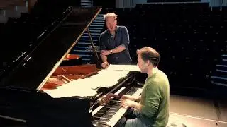 Andrew Staples & Jason Rebello rehearsing