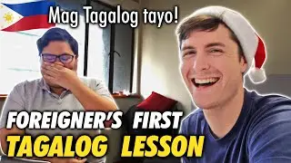 My FIRST EVER Tagalog (Filipino) lesson!