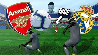 I RECREATED RICE'S FREE KICK GOALS AGAINST REAL MADRID IN VR