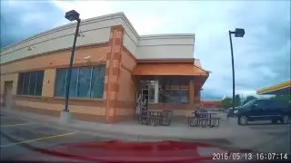 Accfly Dash Cam - Daytime Overcast - 1080p30fps - Actual Audio via Built-in Mic