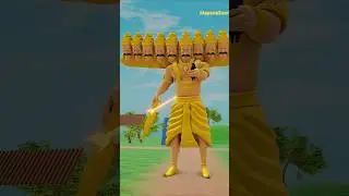 Tujhe Shri Ram ki kasam Ravan ko marna hoga #cartoon #ram #viralvideo #bhajan #animation #shortfeed