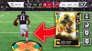 **UNRELEASED** GOLDEN TICKET JULIO JONES with HUMAN JOYSTICK! - Madden 20 Ultimate Team