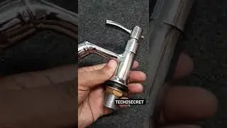 Washbasin Pillar Tap | Chrome Plated Pillar tap for Washbasin | #shorts #viralshorts