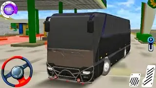 Coach Bus Simulator City Road Driving Real - India Coach Bus Driver 3D - Android Gameplay