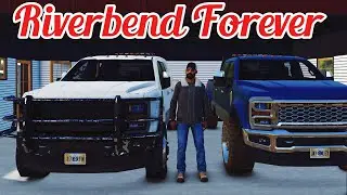 FS25 | Riverbend Forever | Building My Semi Shop & Harvesting After