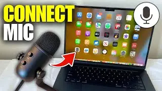 How To Connect Microphone To MacBook Air / Pro