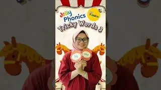Jolly Phonics Tricky Words 3 #youtubeshorts #kids #jollyphonicsfun #jollyphonics #kidslearning
