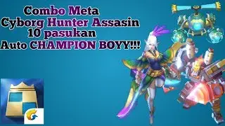 Combo Meta Chessrush || Cyborg Hunter Assasin