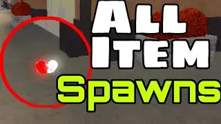 AUT New Universe All 10 item spawn locations [New Map]