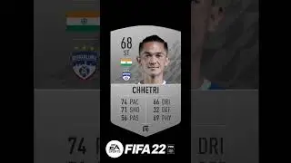 Sunil Chhetri Evolution From Fifa 13 - Fifa 23 #chhetri#indiafootball #isl #india