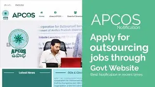APCOS Notification Explained - Best Govt Notification for all Job Seekers