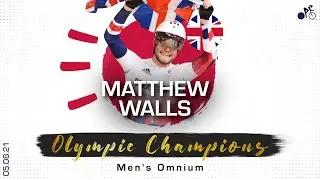 Matthew Walls (GBR) is Olympic Champion in the Men&rsquo;s Omnium | Tokyo 2020 Olympics