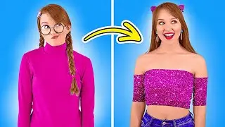 DIY FASHION GLOW-UP! 🤩 Transform Old Clothes with Simple Hacks by 123 GO! Genius